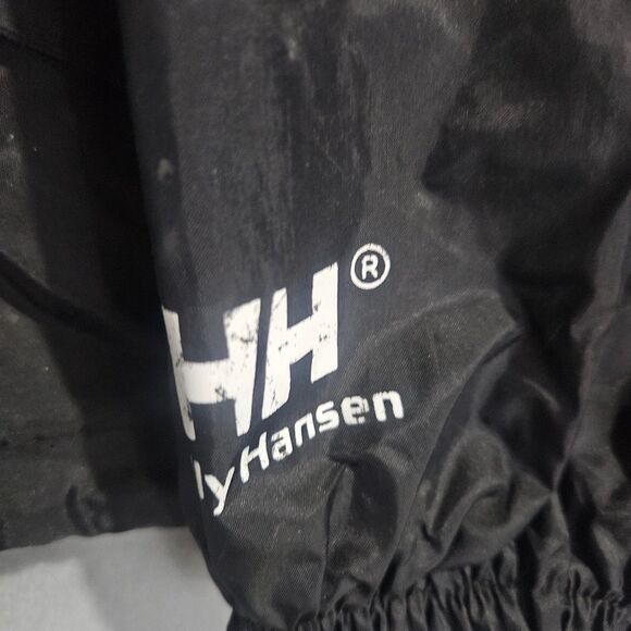 Helly Hansen Black RainGear Full Zip Jacket Mens Small - Picture 6 of 8